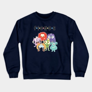 F(r)iendly Monsters Crewneck Sweatshirt